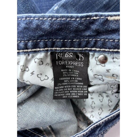 Rebock For Express Boot Cut Jeans Size 6S - Picture 12 of 13